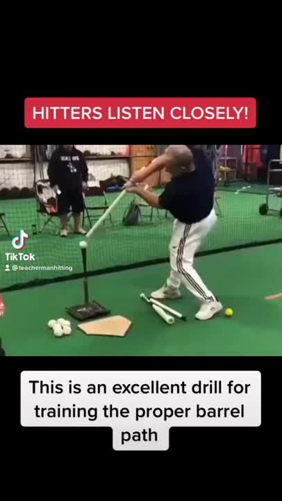 This Drill Is EXCELLENT For Training The Proper BAT PATH