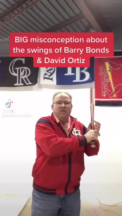 A big misconception about the swings of Barry Bonds and David Ortiz